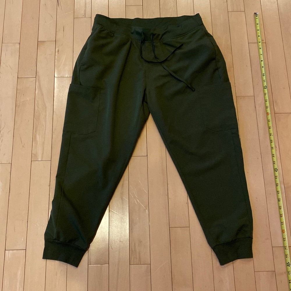 Olive Mandala Scrub Bottoms